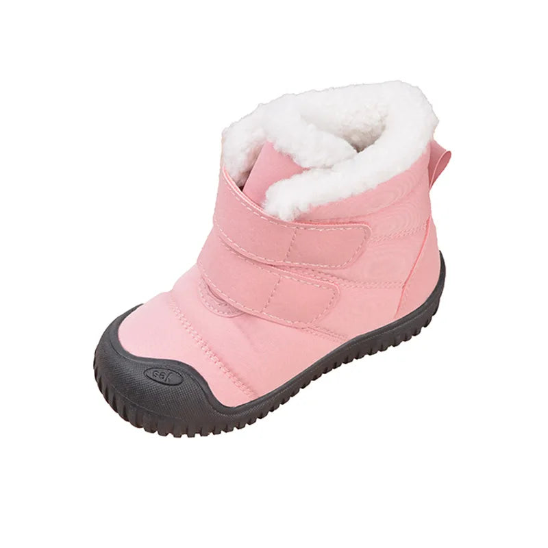 Baby Snow Boots Winter Children Soft Anti-kick High Top Boots Boys Girls