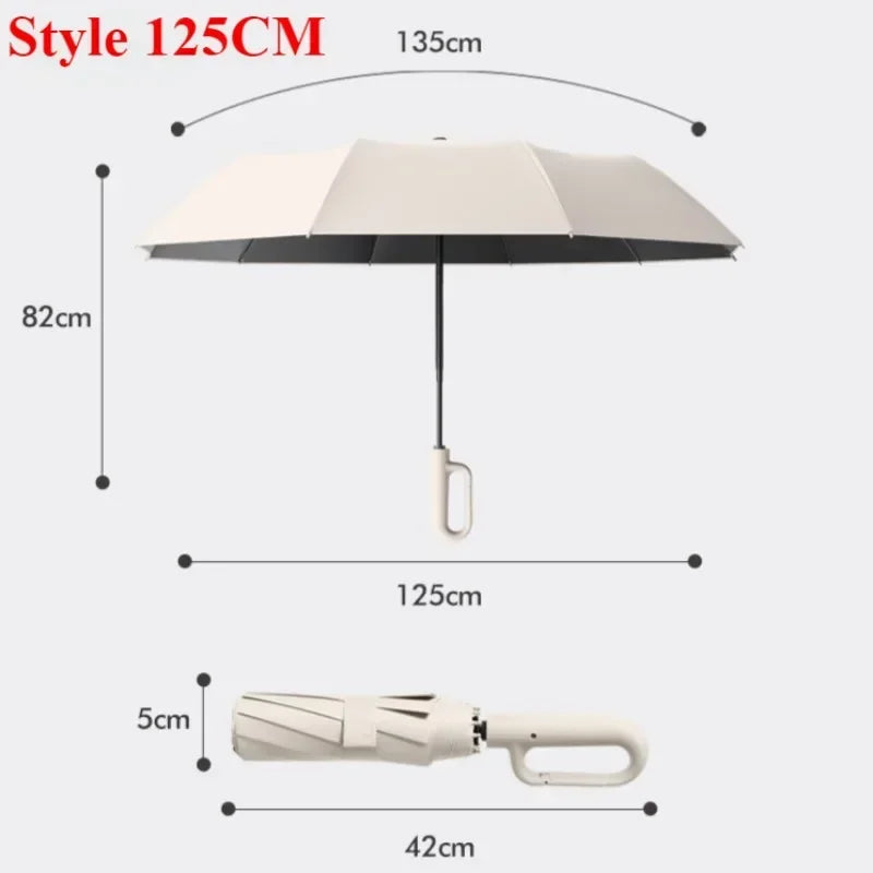 Strong Windproof Automatic Umbrella  72-Bone UV Protection | Product Universal