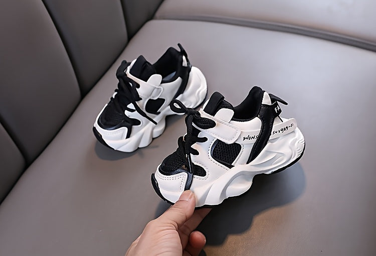 Comfortable Low Top Mesh Sneakers For Baby's, Breathable Wear