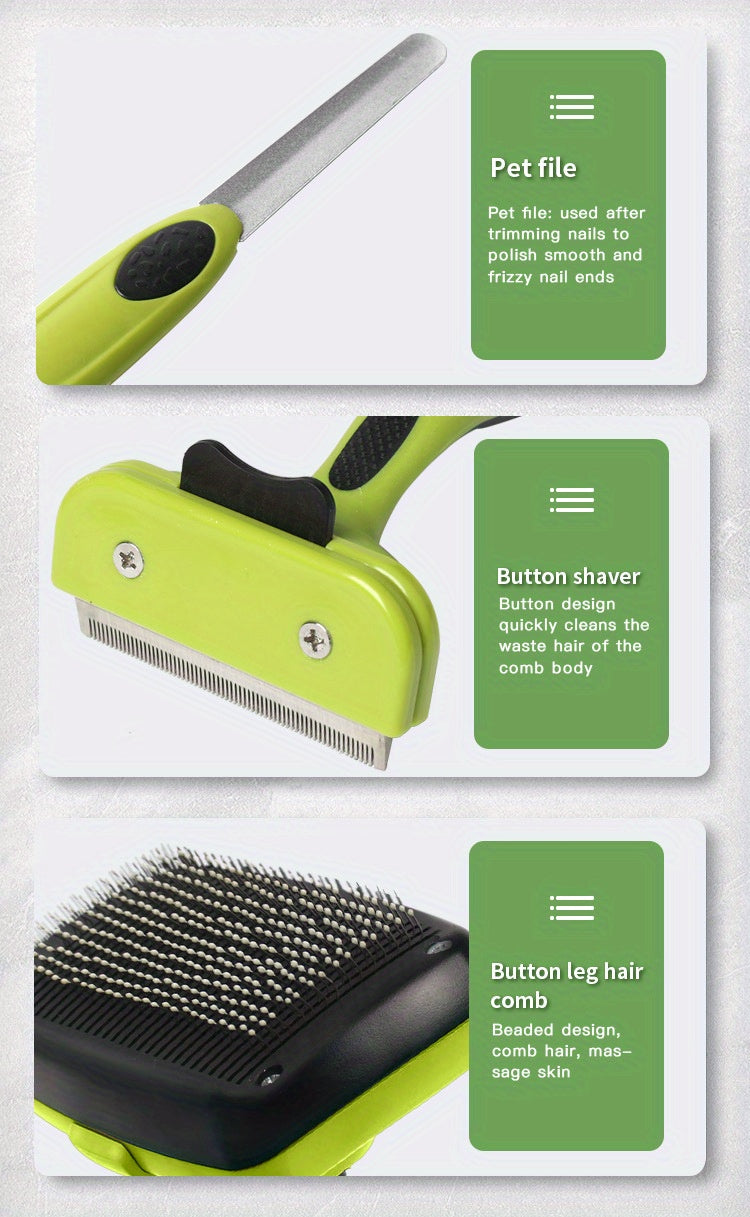 Dog Grooming Kit Brush Set 15-24 cm 1 Dog Comb Set  | Product Universal