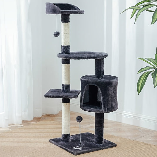 Multi-Level Cat Tree Scratching Posts & Cozy Condo  | Product Universal