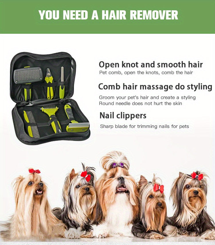 Dog Grooming Kit Brush Set 15-24 cm 1 Dog Comb Set  | Product Universal