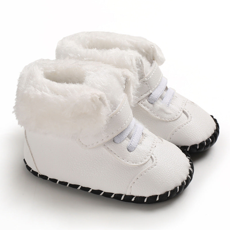 Cozy Winter Baby Boots - Non-Slip, Warm Fleece Lining,