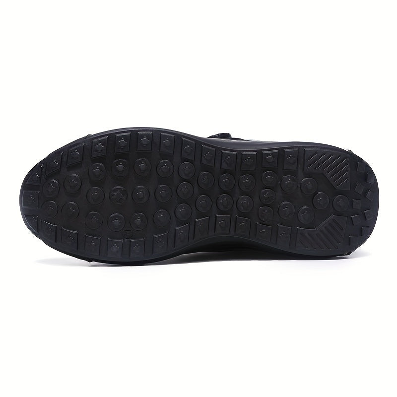 Men's Casual Lace-up Shoes, Comfy Non-slip Breathable Shoes.