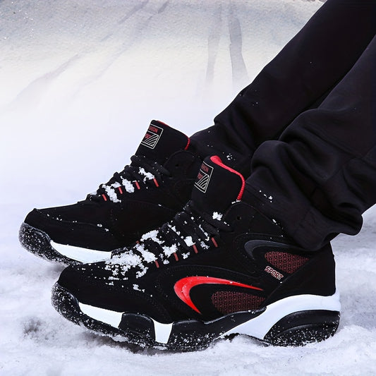 Men's  Sneakers, Non Slip Thermal Shoes, Warm Sneakers .