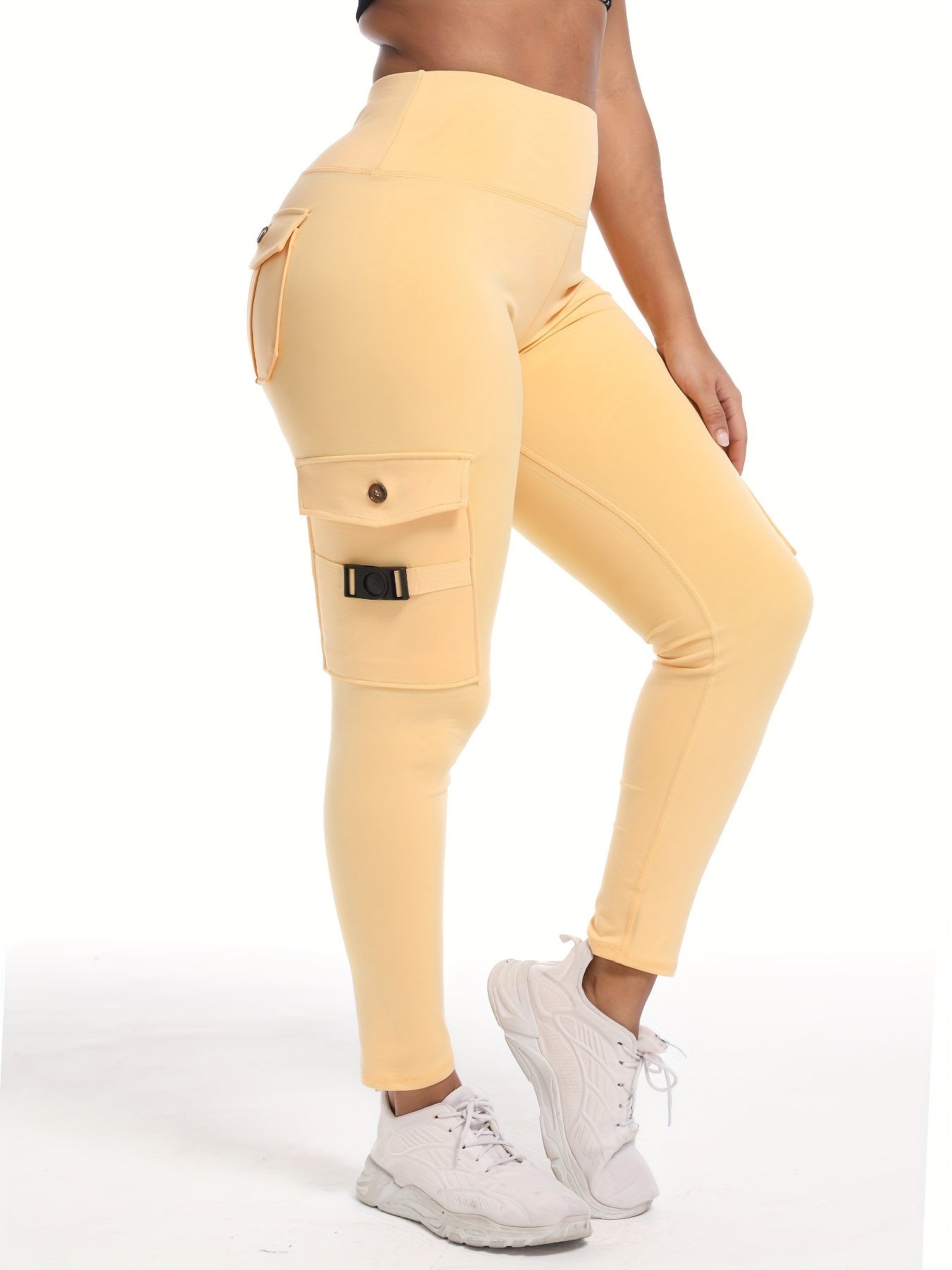 Work Leggings with 4-Button Pockets | Product Universal