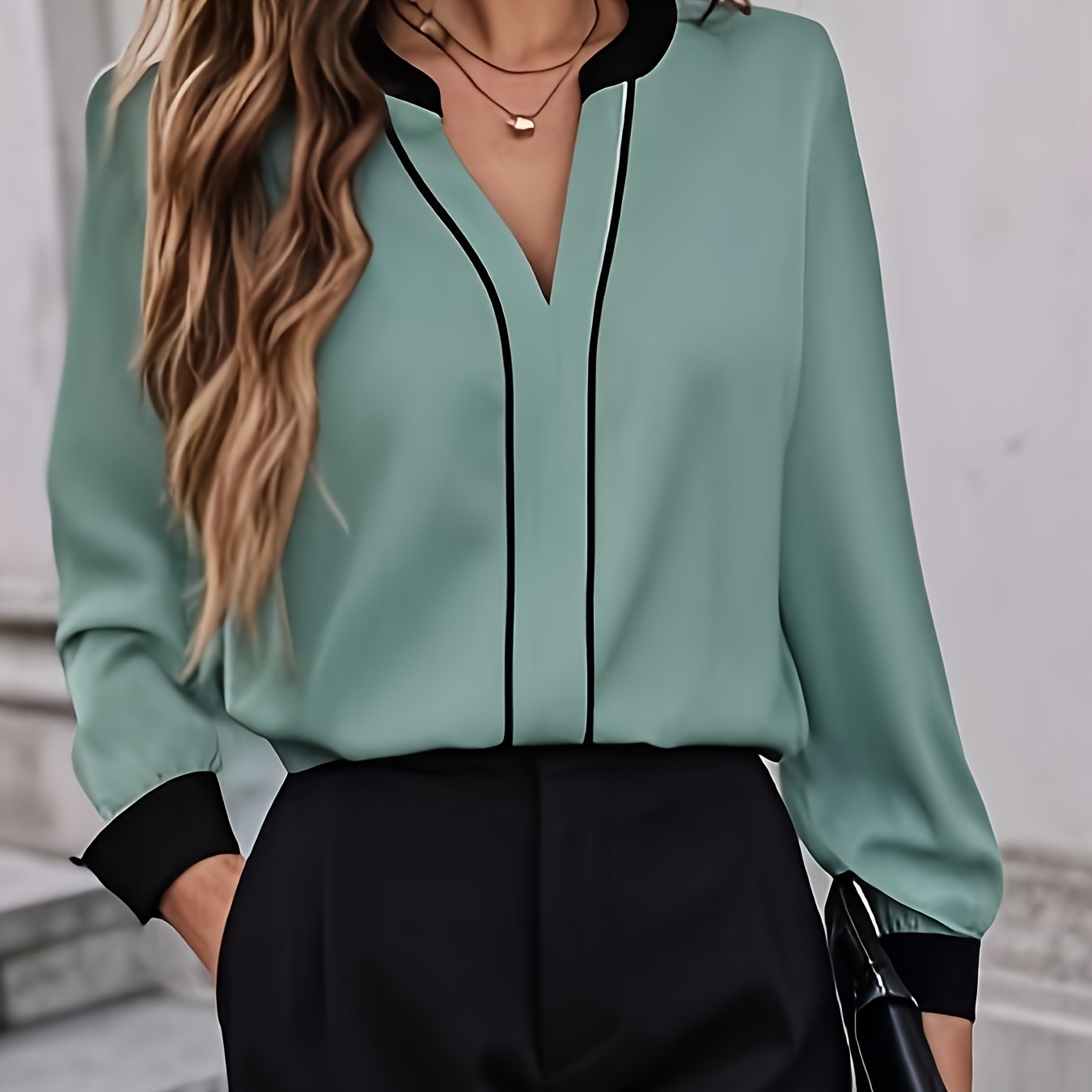 1,Women's Elegant Blouse.