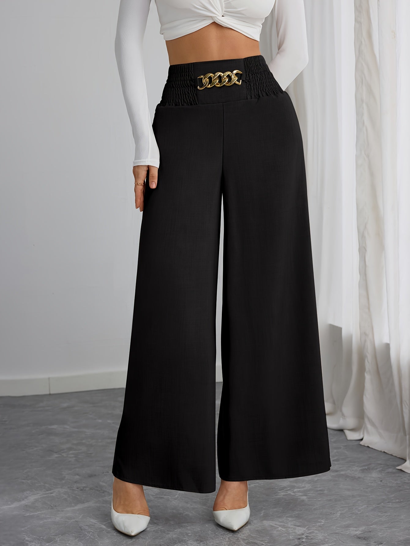 Women's Casual Wide Leg Pants | Product Universal