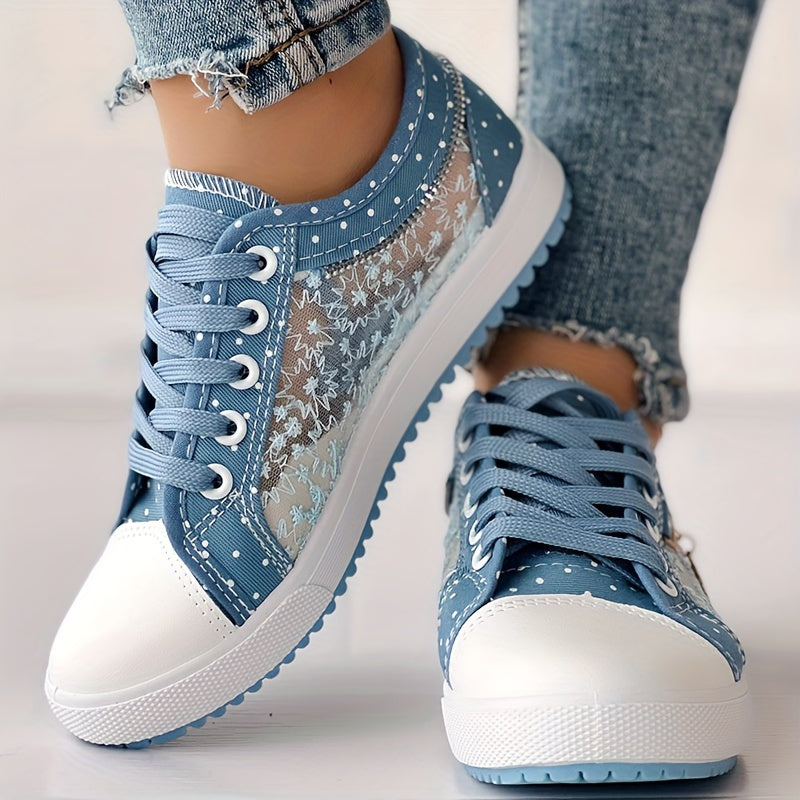 Women's Mesh Flat Sneakers