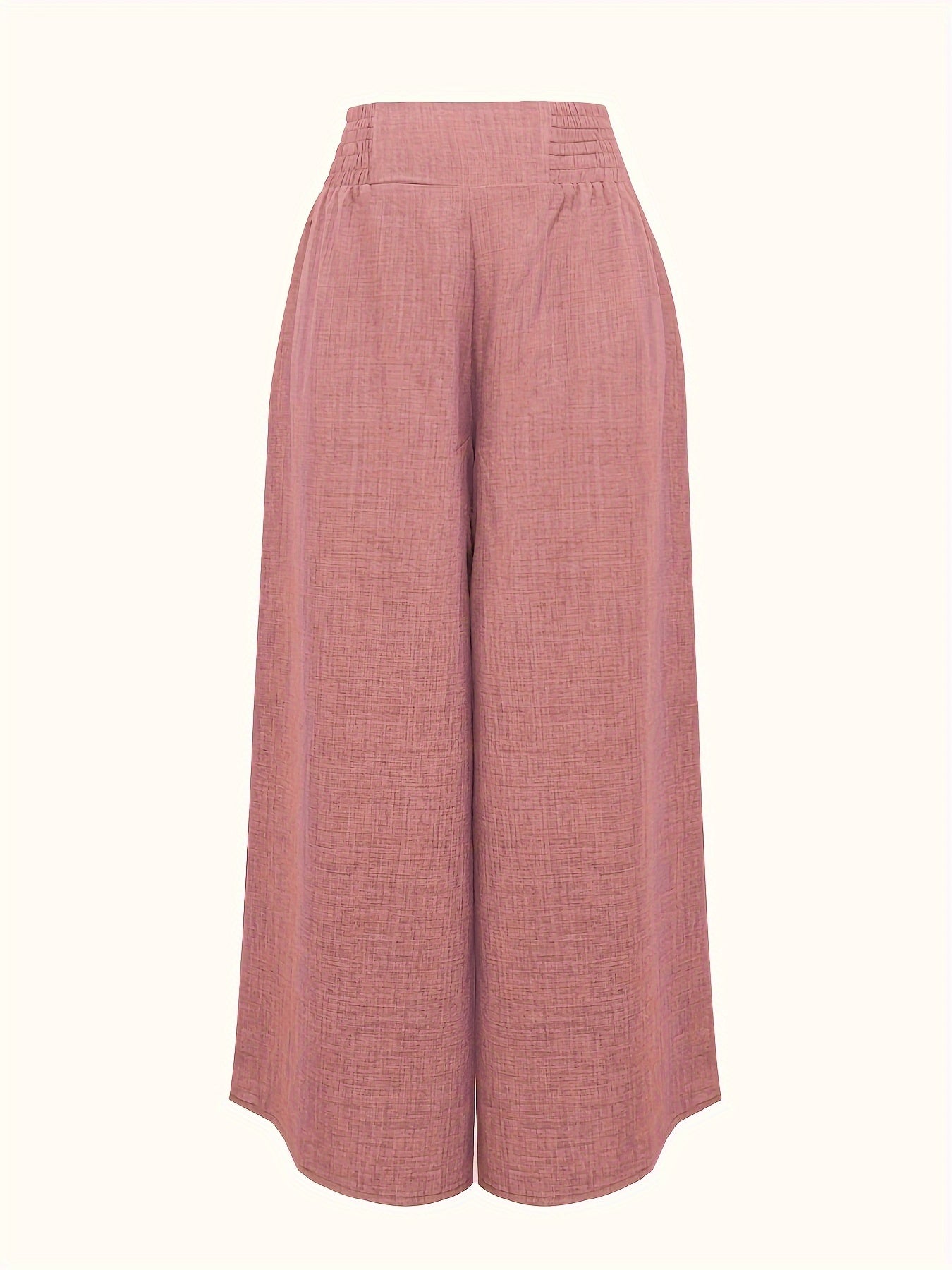 Solid Simple Palazzo Pants | Product Universal