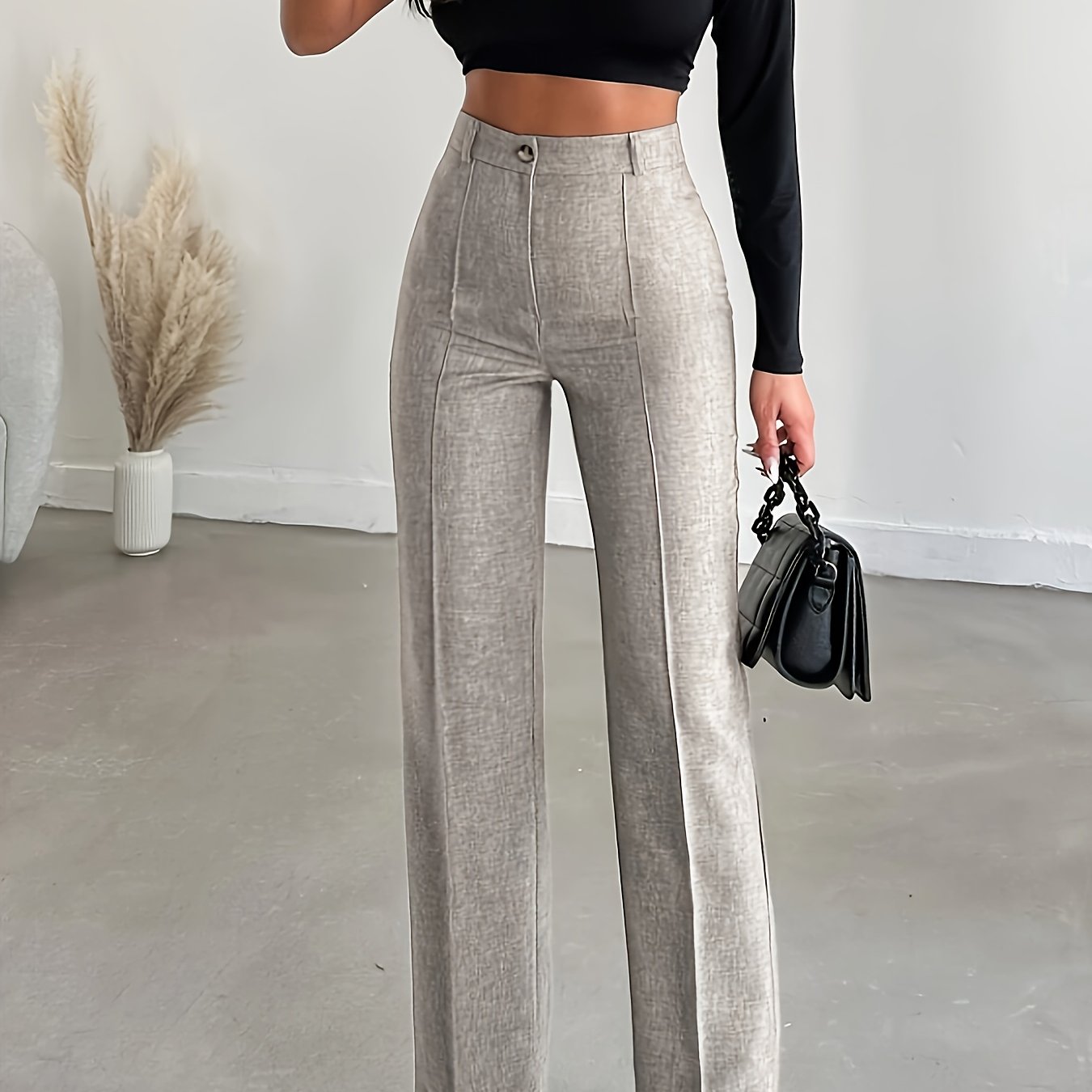 Elegant Wide Leg Trousers for Women | Product Universal