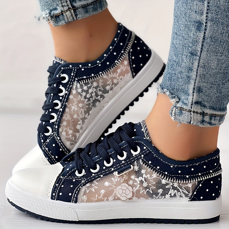 Women's Mesh Flat Sneakers