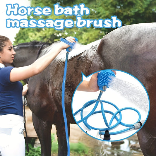 Silicone Horse Bath Brush | 5-in-1 Grooming Tool