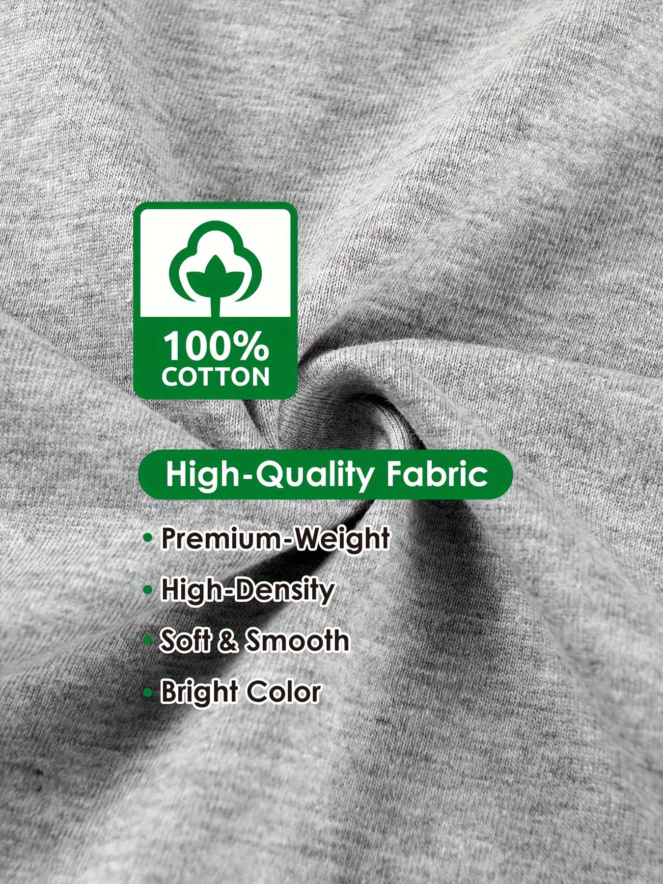 5PCS Men's 100% Cotton Solid T-Shirts | Product Universal